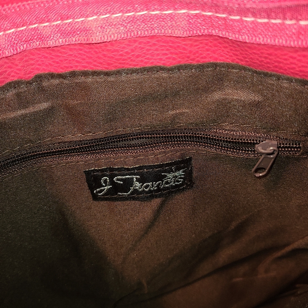 J. Francis Full Bloom Crossbody Messenger Bag View 3